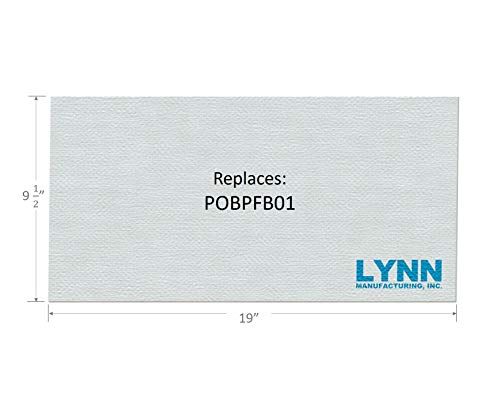 Replacement Buck Stove Fiber Baffle Board, Model 21 and 261, POBPFB01, Single, 2676A