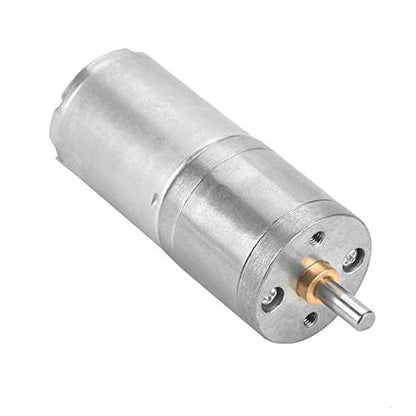 DC Gear Motor 12V 5RPM, 25GA-370 Low Speed High Torque Metal Gear Micro Motor, Geared Electric Motor for Electronic Lock Electric Curtain Robot Actuator DIY Project ﻿ - size: 5RPM