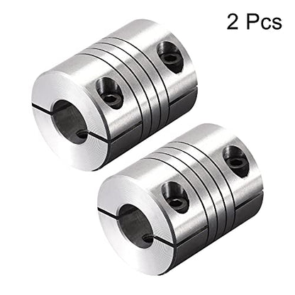 uxcell 2PCS Motor Shaft 11mm to 11mm Helical Beam Coupler Coupling 25mm Dia 30mm Length - size: 11mm to 11mm