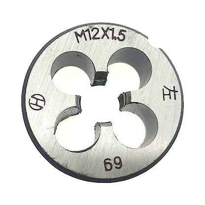 M12x1.5 Tap Die Set Left Hand Machine M12 x 1.5 Metric Straight Fluted