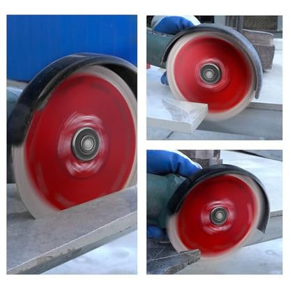 3Pcs 5 inch Diamond Tile Saw Blades Grinder Cutting Blade for Angle Grinder Super Thin Indestructible Disc for Cutting Porcelain Ceramic Granite Marble - size: 5”(125mm)
