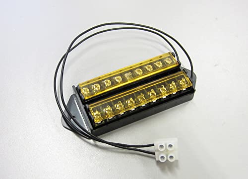 8 Way Terminal Block - Splits 1 Input to 8 Out (Onе Pack)