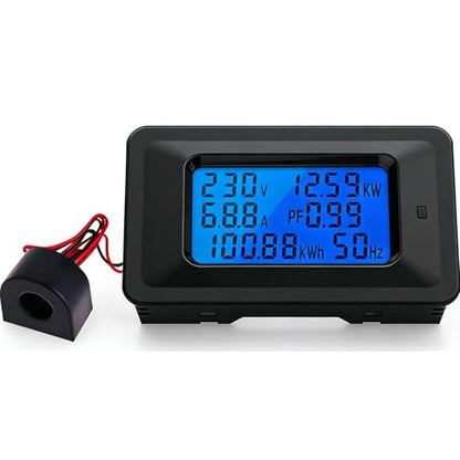 Digital Multimeter Power Monitor 100A AC 110-250V