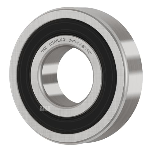 XIKE 4 Pcs Bearings 3/4" x1-5/8 x1/2", Compatible with 1630-2RS. - size: 1630-2RS Size 3/4"x1-5/8"x1/2"