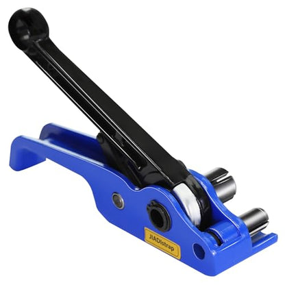 Heavy Duty Banding Strapping Tensioner & Cutter Manual Packaging Tools Windlass for 1/2"-3/4" Width Polyester Poly Strap(Bearing Swivle Mute) - color: PET mute, size: 1/2-3/4in
