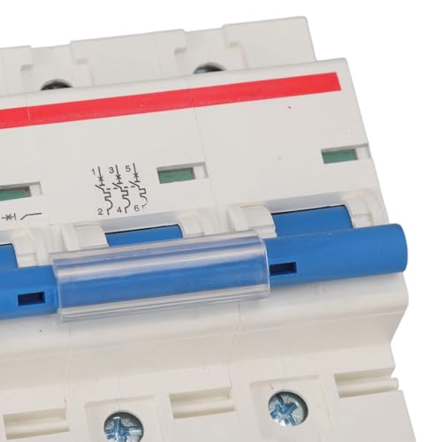 Miniature Circuit Breaker. AC Disconnect Switch Mini Circuit Breaker 3 Phase 100A 400V High Safety Overload Protection Miniature Circuit Breaker for Home Industry