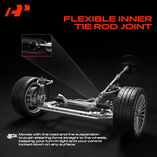 A-Premium Power Steering Rack and Pinion & Outer Tie Rod End Kit - style: Rack & Pinion + Outer Tie Rod