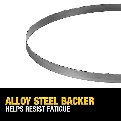 DEWALT Portable Band Saw Blade, 32-7/8-Inch, .020-Inch, 14/18 TPI, 3-Pack (DW3986C)