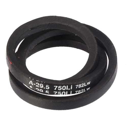 uxcell A29 1/2 Classic Wrapped V-Belt,31" Outer Circ A Profile,Black - size: A29 1/2