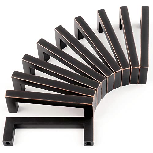 KOOFIZO 25 Pack 3 in Oil Rubbed Bronze Cabinet Pulls, Drawer Handles 1816 - color: Oil Rubbed Bronze, size: 3" CC - 25Pcs, style: Modern