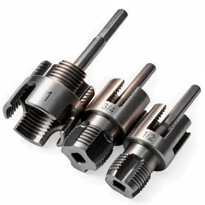 PVC Pipe Threader Kit, 3PCS