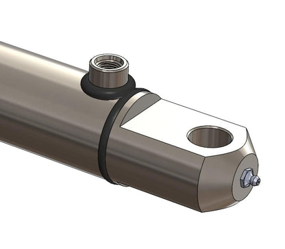 Hydraulics Double Acting Hydraulic Cylinder - Tang Universal Hydraulic Cylinder 1.5" Bore Size (10" Stroke) - size: 10" Stroke