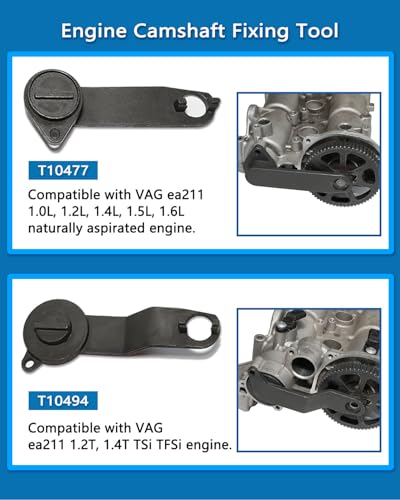 DPTOOL Engine Timing Tool Kit for VAG EA211 1.0 1.2L 1.4L 1.6L FSI TSI TFSI - size: 9PC