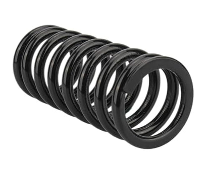 Black Compression Springs (O.D. 1.7" X I.D. 1.25" X Length 3.9" ) 218 Gauge (1/4") Coil Wire - 163 lbs/Inch