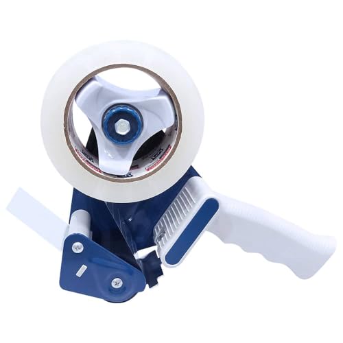 PERFECTAPE 3" Heavy Duty Packing Tape with Tape Gun Dispenser, 2-Pack - size: 2-PACK