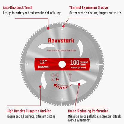Circular Saw Blade 12 Inch 100T for Cutting Various Wood - size: 12 In 100T