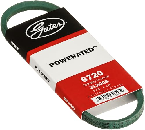 Gates 6720 Powe Rated Fhp Medium Horse Power V Belt