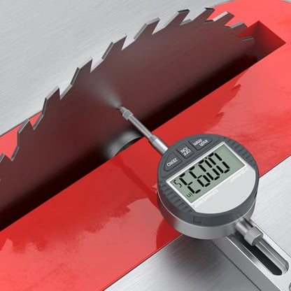 HDLNKAK Table Saw Digital Dial Indicator Gauge 0-1"/0.0005" for Calibrating - color: Table Saw Digital Dial Indicator Gauge