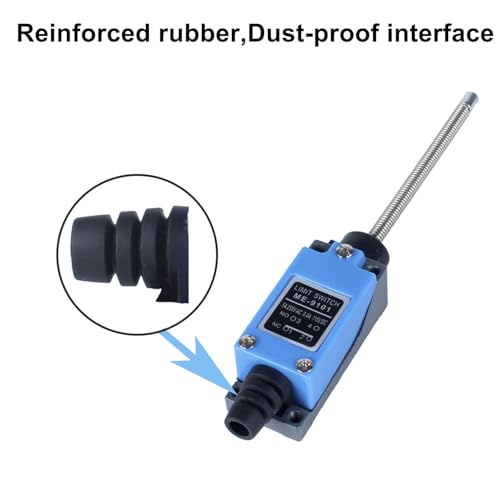 Momentary Limit Switch Travel Switch, omnidirectional Spring Rod, NO and NC self-resetting momentary Switch(4pcs) - style: ME-9101