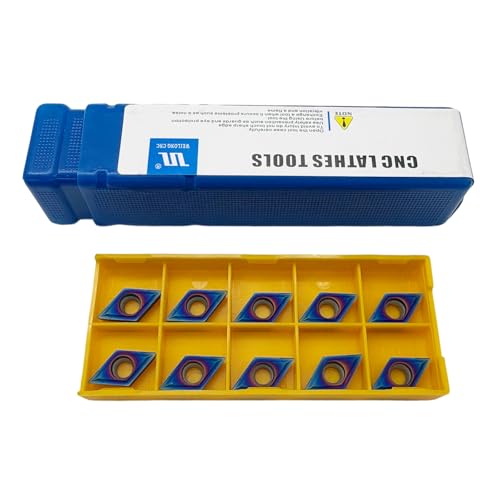 DCMT32.51Coated Carbide Inserts with DJCR1212H11 Lathe Turning Tool Holder - size: SDJCR1212H11+DCMT11T304