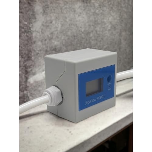 Savant DigiFlow 8000T Water Filter Flow Meter, 3/8" Quick Fit