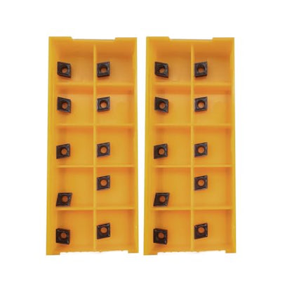 20PCS CCMT21.51 CCMT060204 Lathe Turning Inserts for Stainless Steel-CR6011 - size: 1-20P-CCMT060204-MM-CR6011