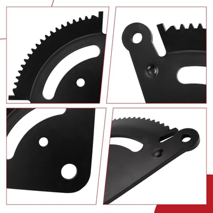 Flip Manufacturing Steering Sector Gear & Pinion Kit Fits John Deere LA Series - 19 Tooth LA120, LA125, LA130, LA135, LA140, LA145, LA150 Replace Part Number GX21924BLE, GX20053, GX20054 - color: 19 Tooth