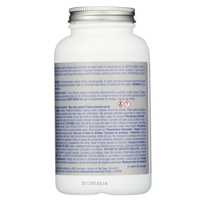 Permatex 80208 Anti-Seize Lubricant with Brush Top Bottle, 16 oz., Silver - size: 16 Oz. (Pack of 1)