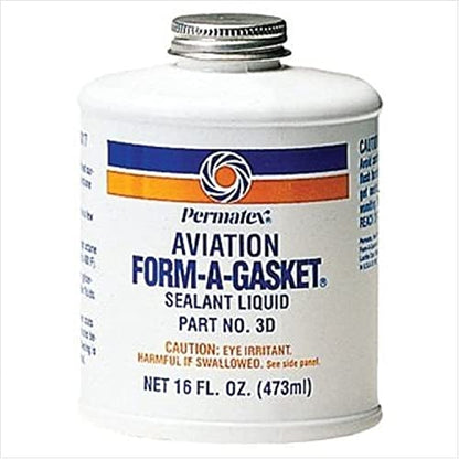 Permatex 80003 Form-A-Gasket #1 Sealant, 11 oz. - size: 11 Fl Oz. (Pack of 1), style: Form-A-Gasket #1