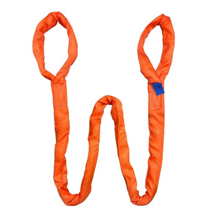 33,000 LBS Lifting Sling, 13 FT Eye & Eye Round Sling - size: 33,000lb-16.4ft