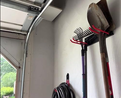 Ultrawall Multi-Storage Garage Hooks, Wall-Mounted Garden Tool Organizer
