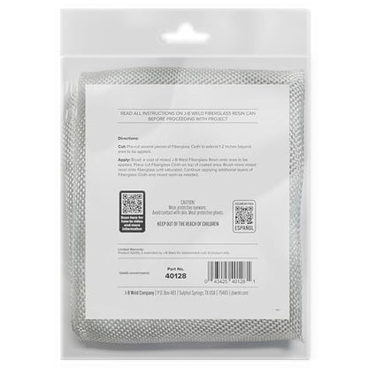 J-B Weld Fiberglass Cloth 8 sq. ft (46.5" x 25")