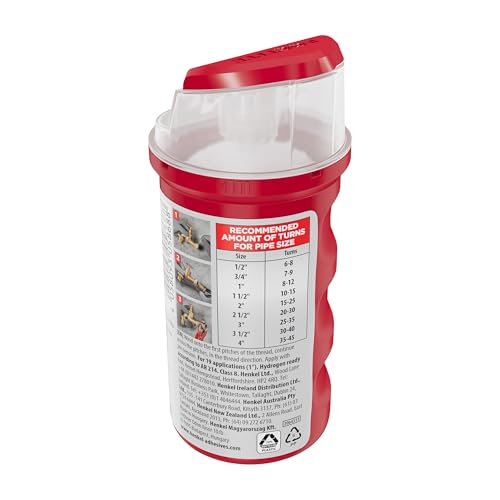 LOCTITE 55 Pipe Thread Sealant, Non-Curing Cord, White, 1x160m