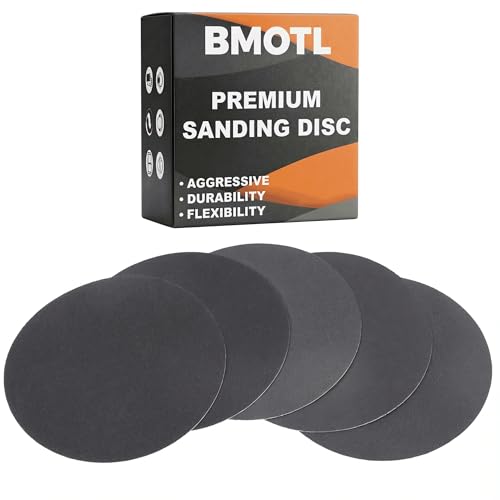 100Pcs 320-1000 Assorted Grit 6 Inch Sanding Discs Hook & Loop