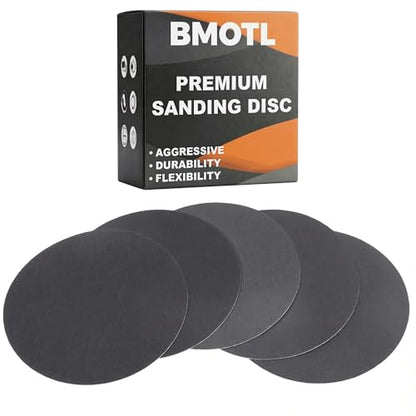 100Pcs 320-1000 Assorted Grit 6 Inch Sanding Discs Hook & Loop