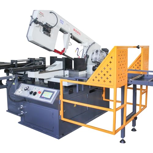 Automatic Band Saw, 18 x 9.8 in, KAKA INDUSTRIAL BS-1810G - style: 18"x9.8" PLC control Horizontal Band Saw