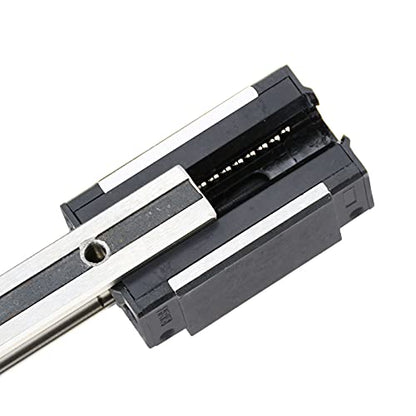 250MM Linear Rail 2PCS HGR15 Linear Guide Rail HGH15 Linear Slide Rail with 4PCS HGH15CA Carriage Slider Block CNC Kit - size: 250MM