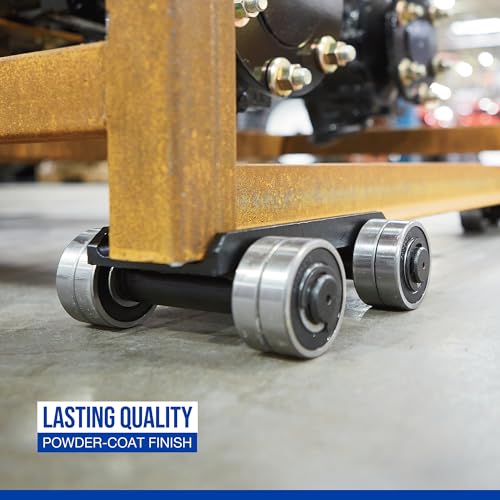 Strongway Machinery Skate, 3,300-Lb. Capacity, 8 Steel Wheels - size: 3300 LB