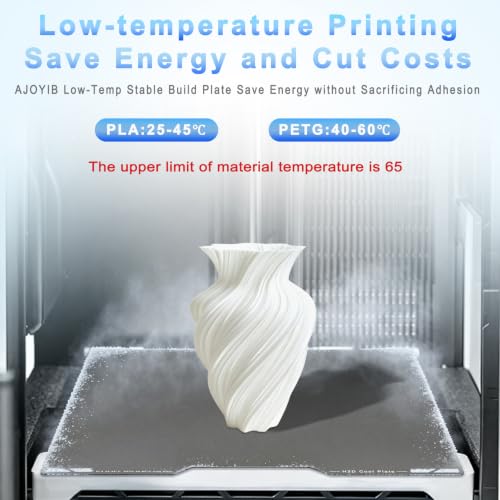 355x346mm Large Cool Build Plate for Bambu Lab H2S H2D Smooth High-Viscosity Spring Steel Print Bed Surface - color: Cool Plate Grey, size: H2D/H2S