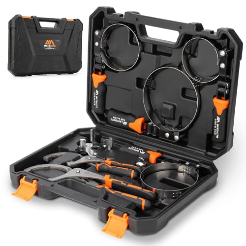 8-Piece Oil Filter Wrench Set