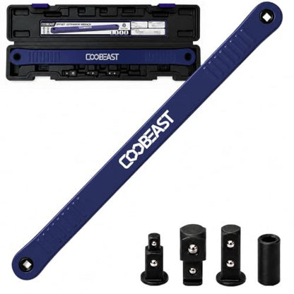 3/8 inch Pro Offset Extension Wrench Impact Wrench Extender Tool Socket Set - color: Blue, size: 16.34inch