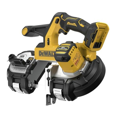DEWALT 20V MAX XR Bandsaw, Brushless Motor, Portable and Cordless, 3-3/8 Inch Cut Capacity, Bare Tool Only (DCS378B) - style: Bare Tool Only