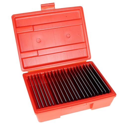 20 Pairs (40 Pack) 1/32In x 6In Steel Parallel Set .0002In Hardened Precision Machinist Tools