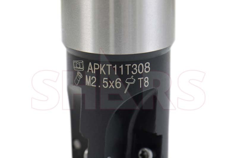 SHARS 1" 90 Degree Square Shoulder Indexable End Mill P