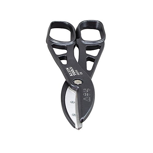 Klein Tools 89556 Metal Cutter, Tin Snips Cut Tin, Copper, Aluminum, Vinyl, Steel and Stainless Steel, 12-Inch