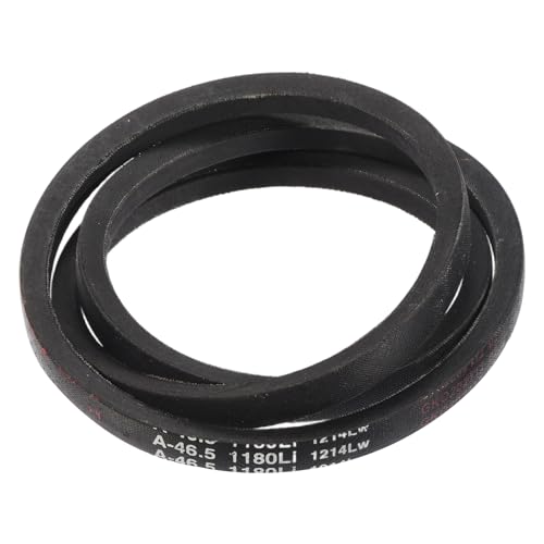 uxcell A46 1/2 Classic Wrapped V-Belt,48" Outer Circ A Profile,Black - size: A46 1/2