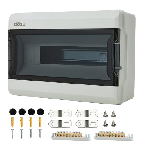 Circuit Breaker Box, IP66 Distribution Protection Box (AT-15 Way-H) - size: 15 - 13x9x4.7 INCH