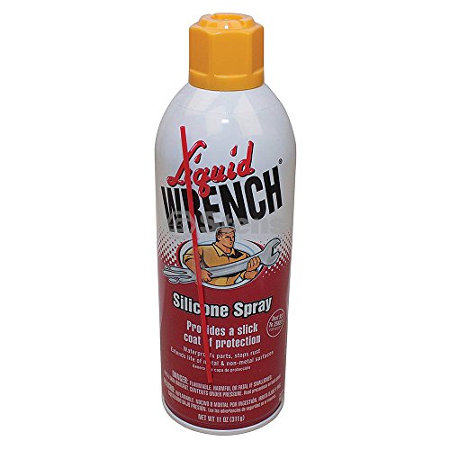 Heavy Duty Silicone Spray Lubricant and Protectant, High Viscosity, 11 oz Can, 12 per Pack