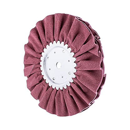 United Pacific 10-Inch Red Treated Airway Buff, Model 90089