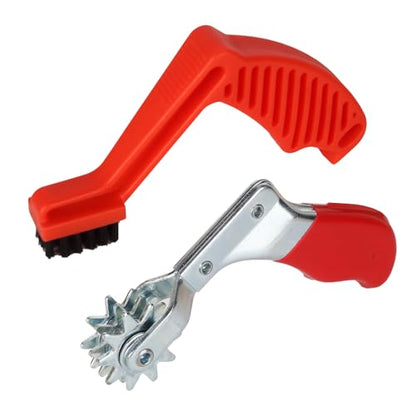Polishing and Buffing Pad Cleaning Spur Tool and Foam Pad Brush